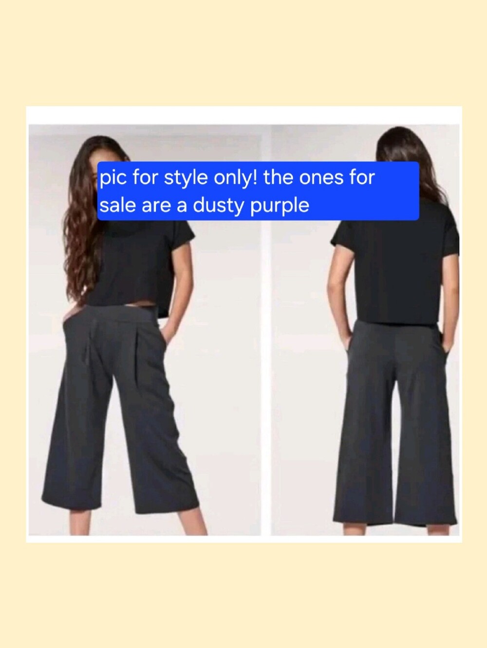 NWT Lululemon Can you Feel the Pleat Crop Size 2